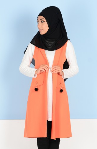 Orange Gilet 8128-01