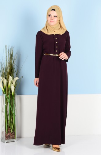 Cherry Hijab Dress 1118-05