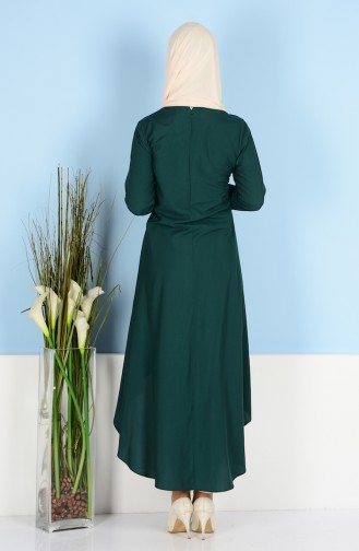 Viscose Asimetric Tunic 2033-18 Light Jade Green 2033-18