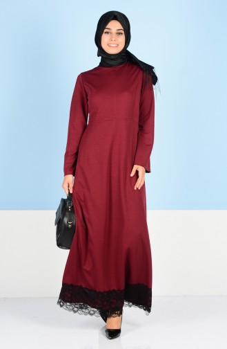 Robe Hijab Bordeaux 4102-02