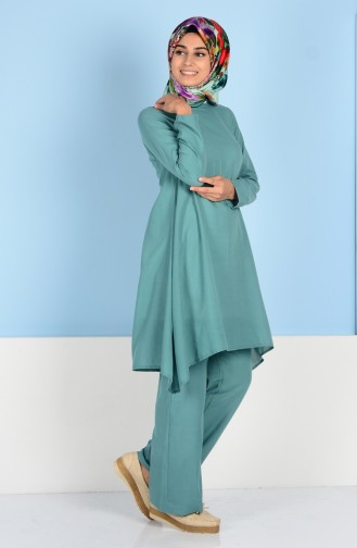 Tunic Trouser Double Suit 6000-04 Almond Green 6000-04