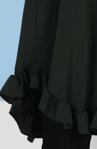 Skirt Tassel Tunic 1013-06 dark Khaki 1013-06