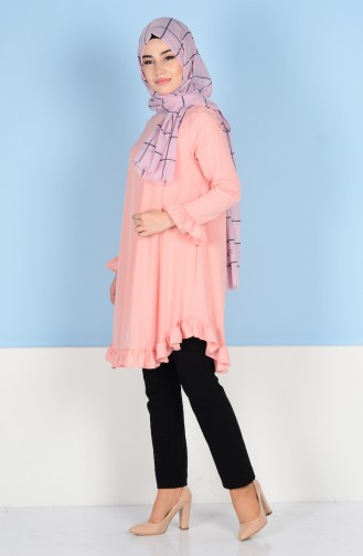 Skirt Tassel Tunic 1013-05 Salmon 1013-05