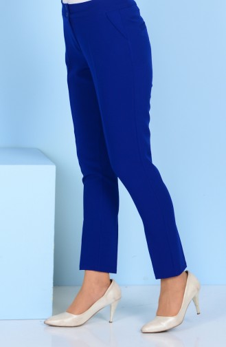 Pantalon Simple 1002-02 Bleu Roi 1002-02