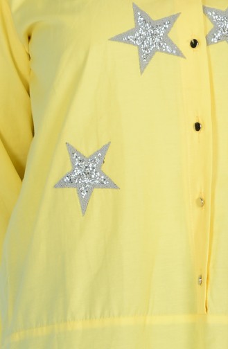 Yellow Overhemdblouse 2038-03