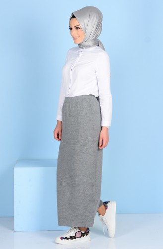 Knitwear Skirt 2020-06 Grey 2020-06