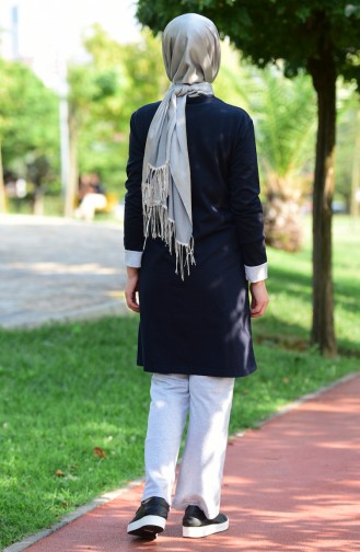 Islamic Sportswear Suit 17034-02 Navy Blue 17034-02