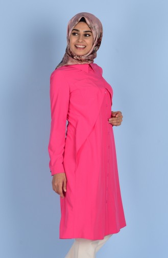 Tunic with Buttons 0117-08 Fuchsia 0117-08