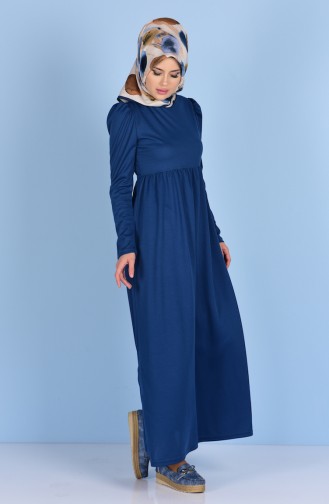 فستان نيلي 1067-14