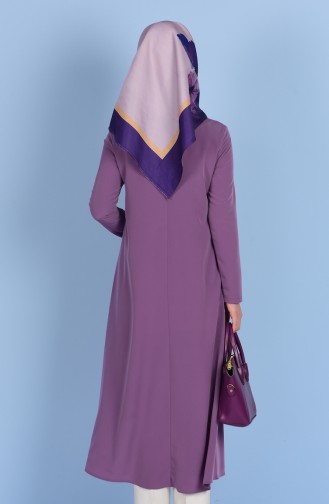 Asimetrik Tunik 3200-06 Koyu Lila