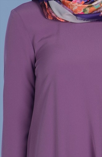 Asimetrik Tunik 3200-06 Koyu Lila