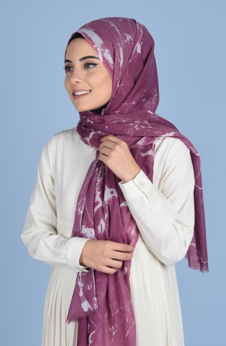 Purple Sjaal 10
