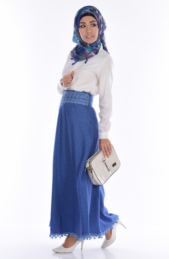 Blue Skirt 1336-05
