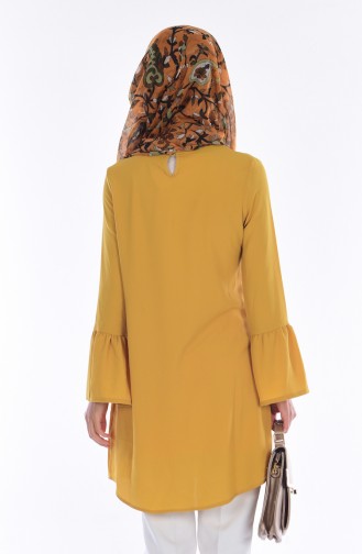 İspanyol Kol Tunik 0637-10 Hardal
