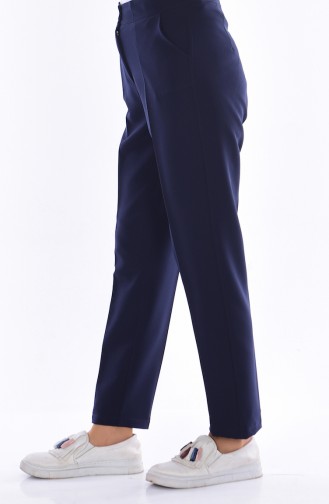 Pocket Trousers 1001-02 Navy Blue 1001-02