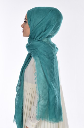 Combet Cotton Looking Shawl 19031-16 Almond Green 16