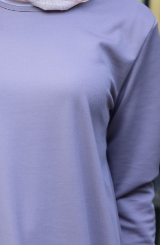 Gray Hijab Dress 2112-07