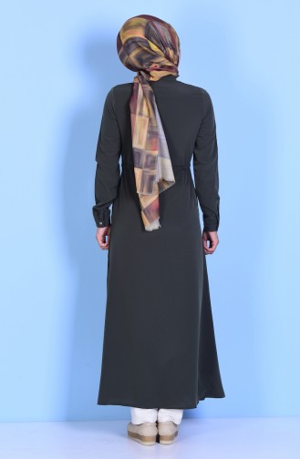 Abaya 1805-11 Açık Vert Khaki Clair 1805-11