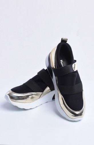 Strech Women`s Sports Shoes 50052-03 Gold 50052-03
