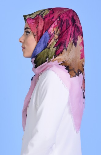 Cotton Scarf 50325-09 Pink Dry Rose 09