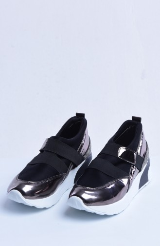 Strec Bayan Spor Ayakkabı 50052-02 Füme