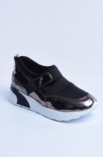 Light Black Casual Shoes 50052-02