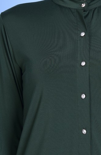 Buttoned Tunic 2523-01 Khaki 2523-01