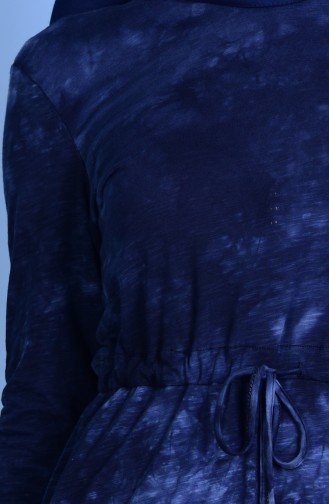Robe Hijab Bleu Marine 17246-01