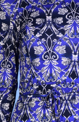 Decorated Dress 17350-02 Saxon Blue 17350-02