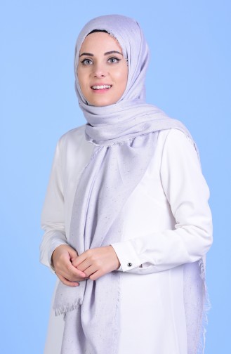 Cotton Şal 50047-25 Açık Gri