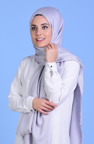 Cotton Şal 50047-25 Açık Gri