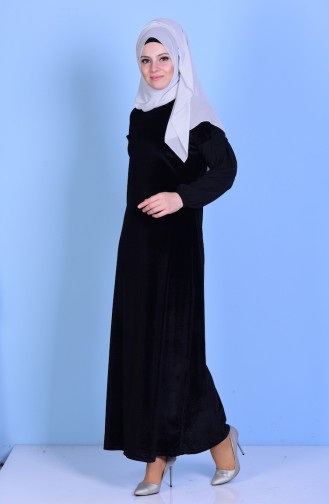 Velvet Dress 1504-03 Black 1504-03