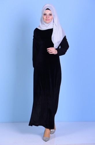 Velvet Dress 1504-03 Black 1504-03