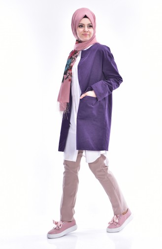Low Shoulder Jacket 1288-03 Purple 1288-03
