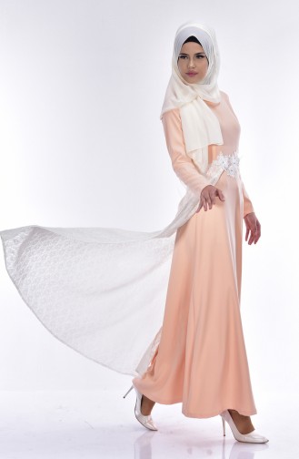 Robe Hijab Poudre 4104-01