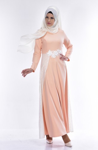 Robe Hijab Poudre 4104-01