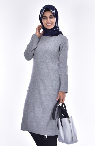 iLMEK Knitwear Sweater 3878-07 Grey 3878-07