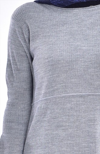 iLMEK Knitwear Sweater 3878-07 Grey 3878-07