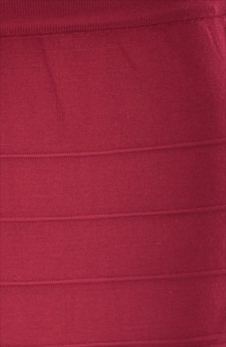 Knitwear Skirt 3144-05 Claret Red 3144-05