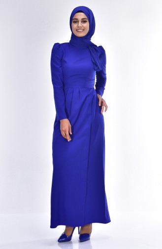 Saxon blue İslamitische Jurk 7138-04