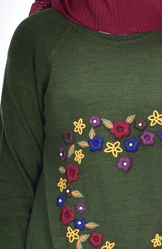 Khaki Sweater 1446-02