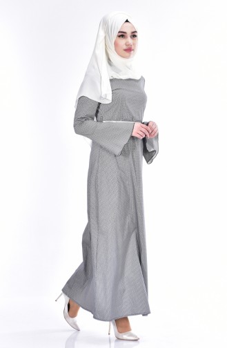 Çan Elbise 1451A-02 Siyah