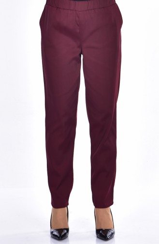 Trousers with Pockets 2833-03 Maroon 2833-03