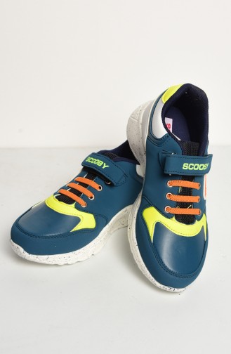 Spor Çocuk Ayakkabı 50069-01 Yeşil