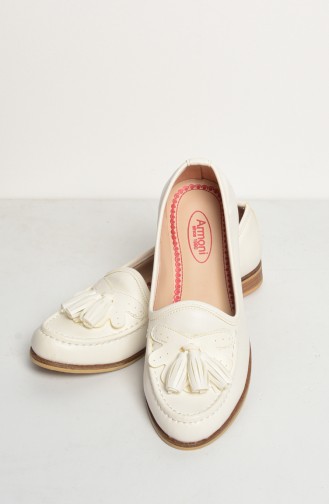 الأحذية الكاجوال أبيض 50081-01