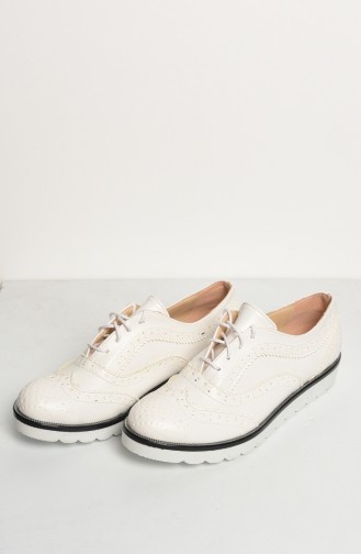 Weiß Tägliche Schuhe 50082-01