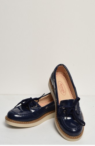 Tied Babette 50085-02 Patent Leather Navy Blue 50085-02