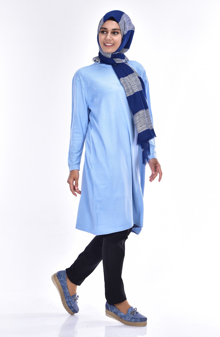 Bebe yarasa kol çizgili tunik modeli Bebe yarasa kol çizgili tunik modeli