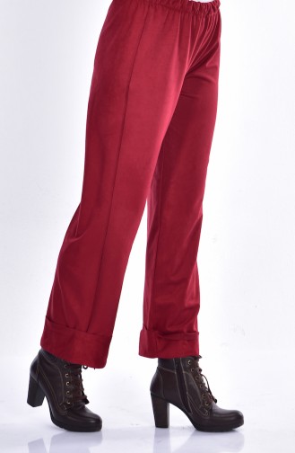 Claret Red Pants 4067-01