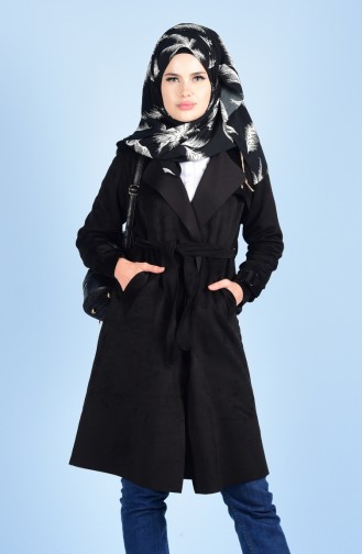 Süet Kap 4526-01 Siyah
